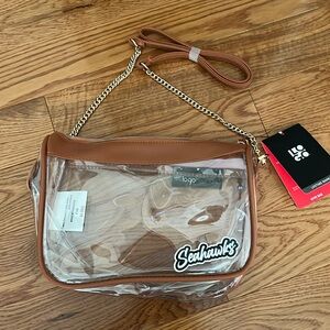 COPY - Seattle Seahawks clear bag for game day. Brand new.